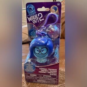 Disney Pixar Inside Out 2 movie Sadness fidget spinner bag backpack clip emotion